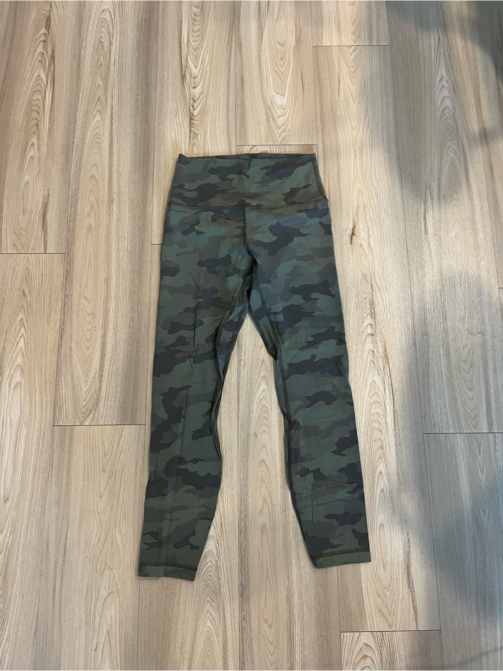 lululemon athletica Olive Green Camo High-Rise Leggings